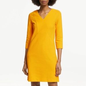 Boden yellow dress with pockets